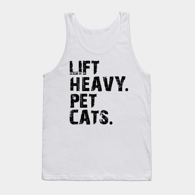 lift heavy pet cats Tank Top by mdr design